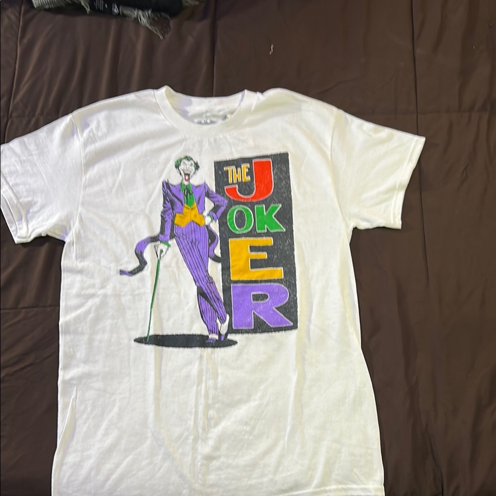 Batman White Joker Graphic Tee